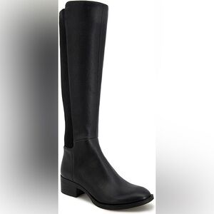 NWOT Kenneth Cole Gentle Souls Levon Knee High‎ Boot Black Suede 6.5